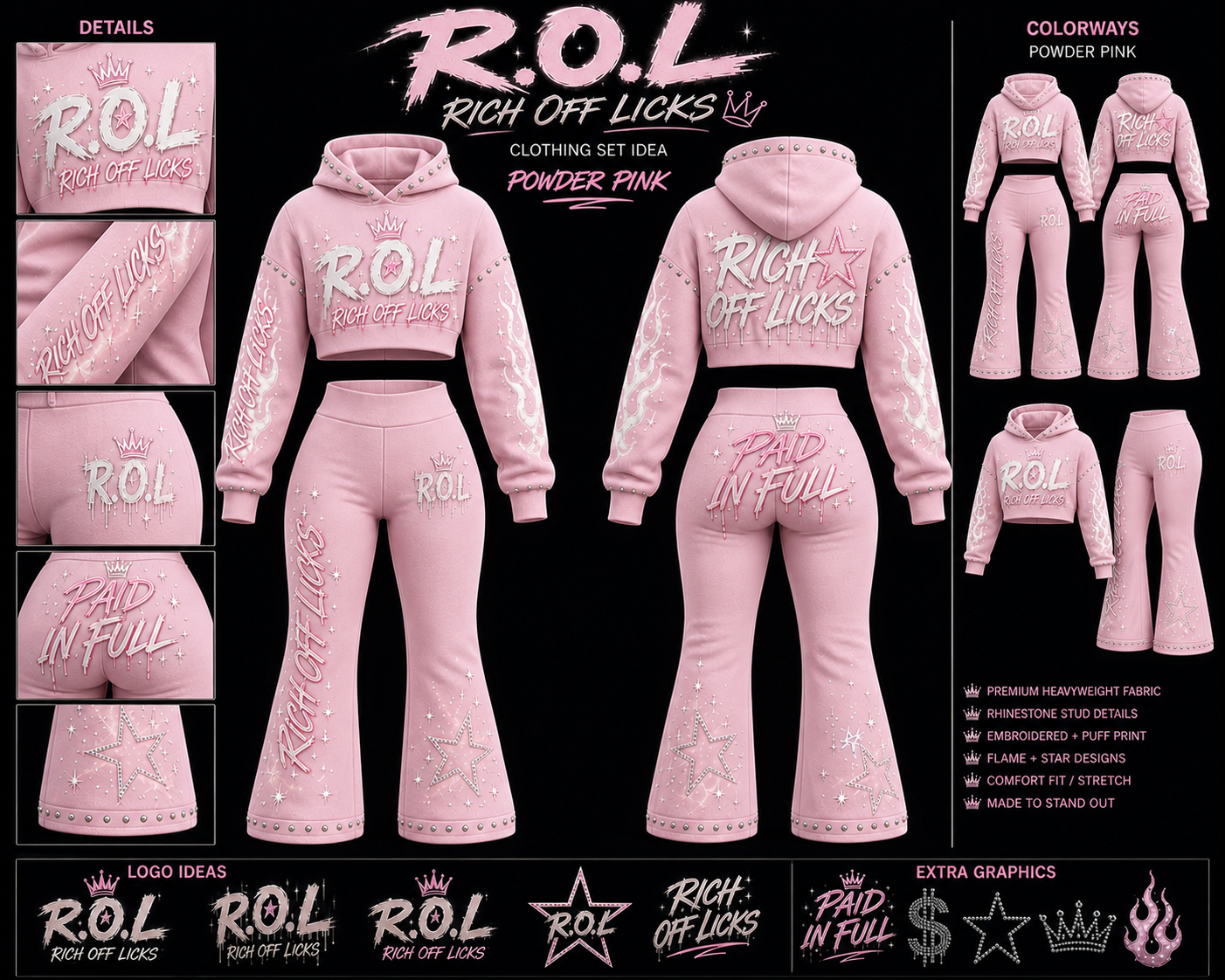 Powder Pink🌸🎀 “Pretty Hustler”