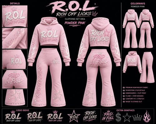 Powder Pink🌸🎀 “Pretty Hustler”